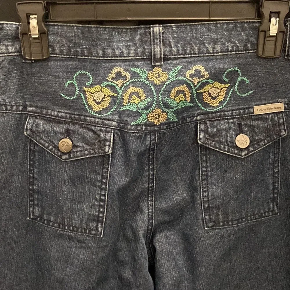 Calvin‎ Klein denim blue women Jeans